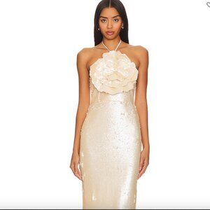brand new. Never worn. Lovers & Friends x Rachel Lilium Gown